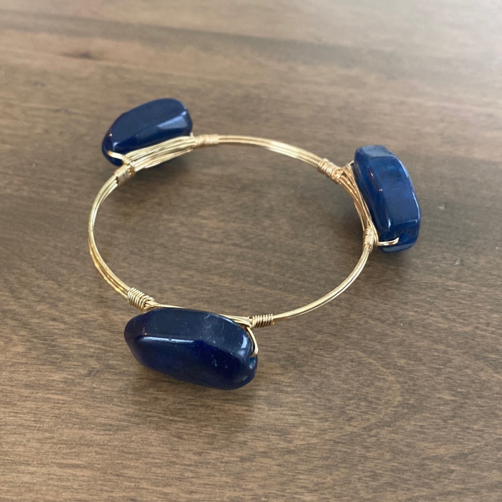 Sapphire blue, bracelet